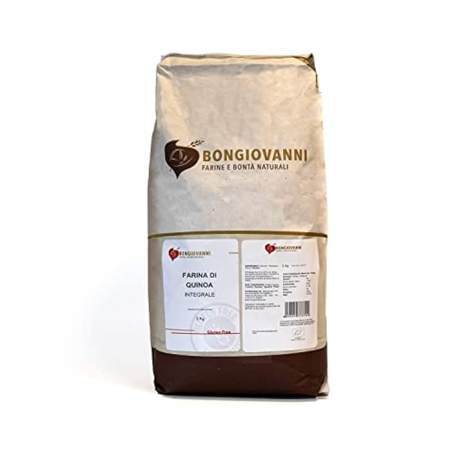 Bongiovanni Farine E Bonta´ Naturali Farina Di Quinoa Integrale 5Kg Bio 699590361