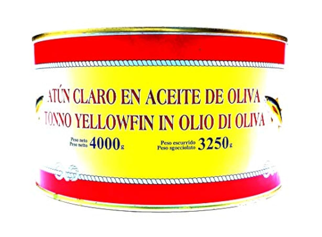 Tonno Spagnolo in Olio di Oliva 4kg - COSTA VASCA - [1 latta] 20955030