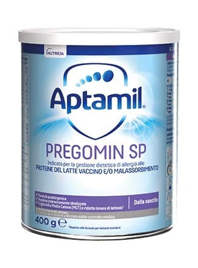 Aptamil Pregomin Sp Latte Ipoallergenico per Bambini senza Lattosio in Polvere - 400 g 251159420