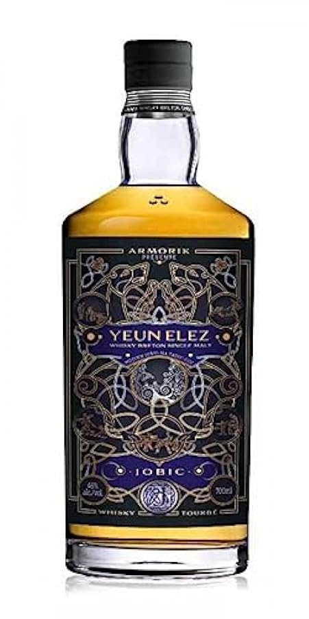 Armorik YEUN ELEZ Whisky Breton Single Malt JOBIC 46% Vol. 0,7l in Giftbox 788585166