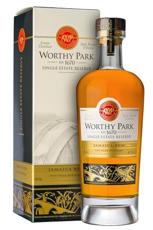 Worthy Park Single Estate Reserve Jamaica Rum 45% Vol. 0,7l in Giftbox 654034419