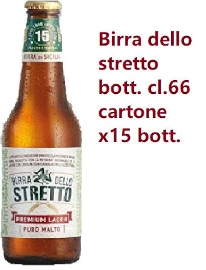 Birra dello Stretto bott. cl.66 x 15 bottiglie 365768559