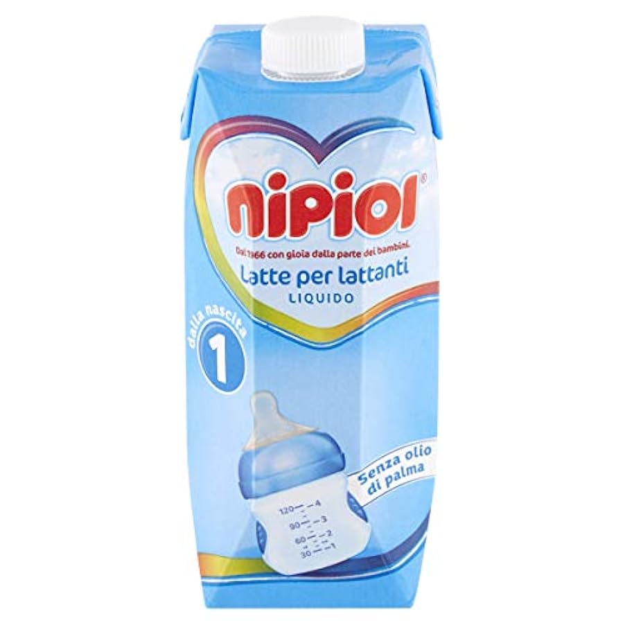 Nipiol - Latte 1 Liquido - 500ml (12 Confezioni) 414824
