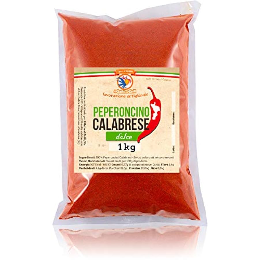 Peperoncino Calabrese in polvere - puro 100% - dolce - 1kg 61417156