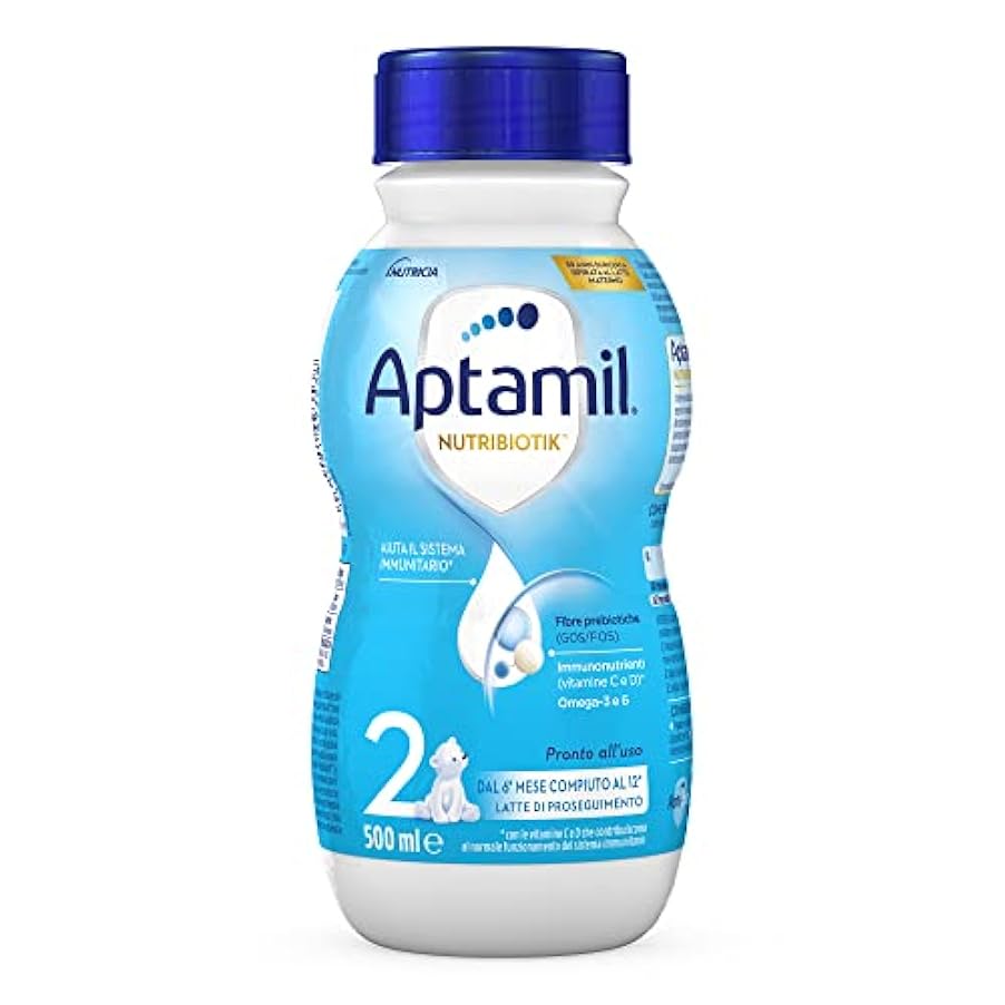 Aptamil 2 Latte di Proseguimento Liquido - 12 Pezzi da 500 ml 174092861