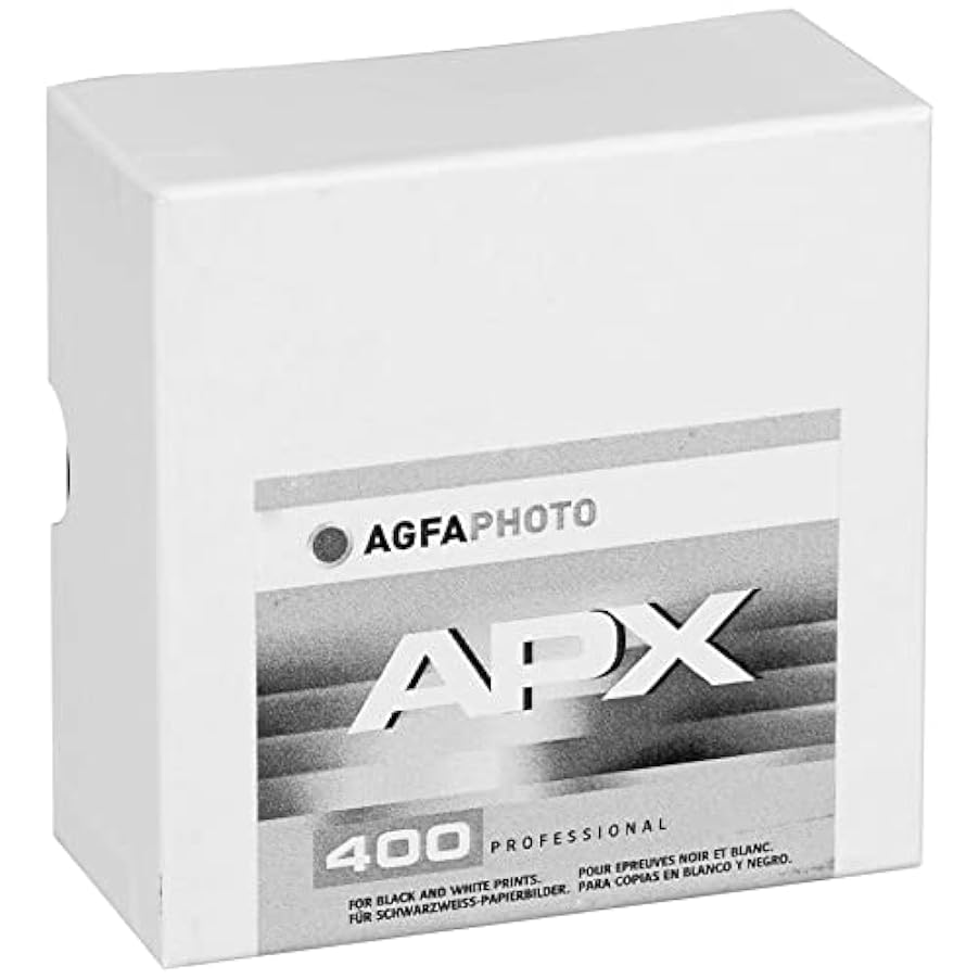 AgfaPhoto 6FR400 - Pellicola fotografica professionale APX Pan 400 135/30,5m 842524251