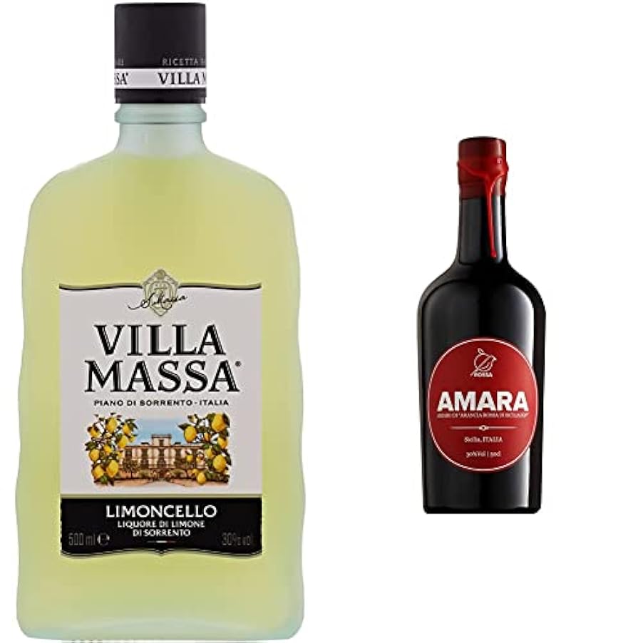 Villa Massa Limoncello 30¦ Ml.500 & Amara Amaro - 500 ml 780878716