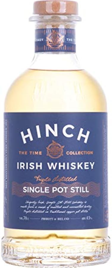 Hinch Single Pot Still Irish Whiskey 43% Vol. 0,7l 6914