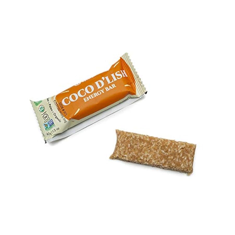 GluteNull Organic Raw Coco D´Lish Bar [12-Pack] 42g 316544543