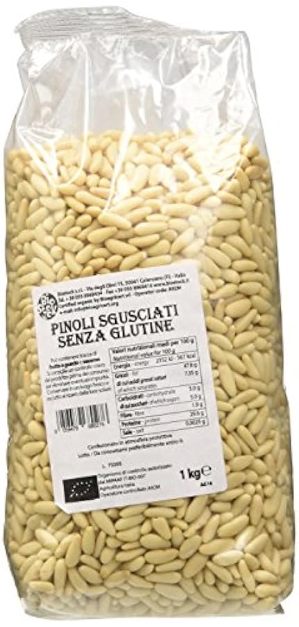 Probios Pinoli Sgusciati Italiani - Senza Glutine - 1 k