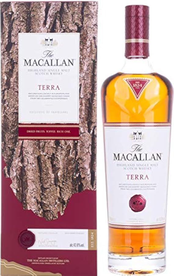 The Macallan TERRA Highland Single Malt Scotch Whisky 43,8% Vol. 0,7l in Giftbox 781621411
