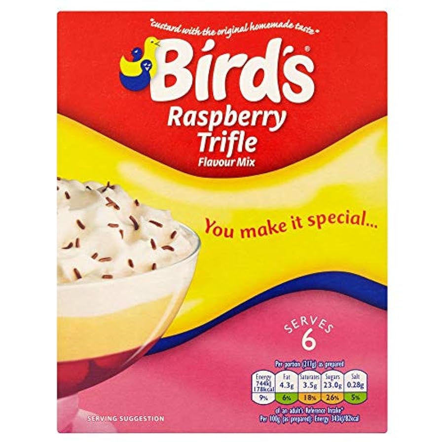 Bird´s Uccelli Trifle Lampone 141g x 6 525672415