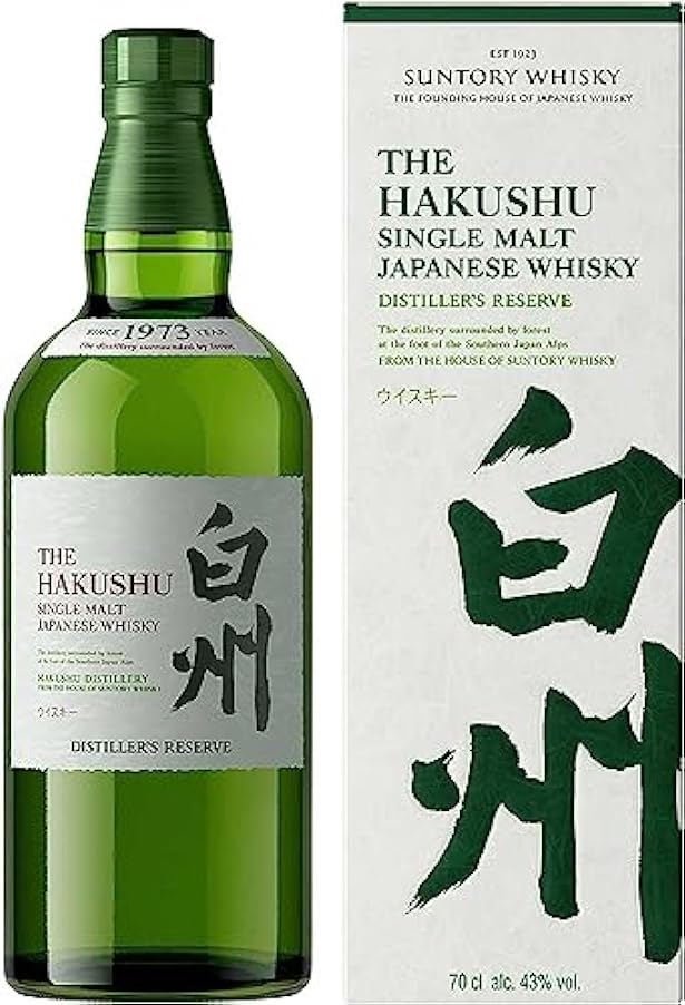 Suntory The Hakushu DISTILLER´S RESERVE Single Malt Japanese Whisky 43% Vol. 0,7l in Giftbox 235854319