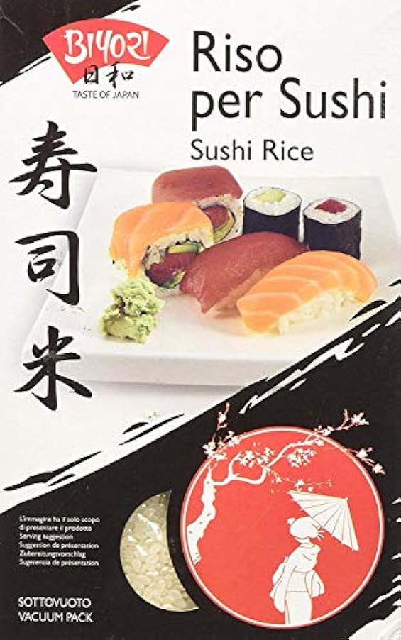 BIYORI Riso Ottimo per Preparare il Sushi a Casa Sacco kg 10 766796496