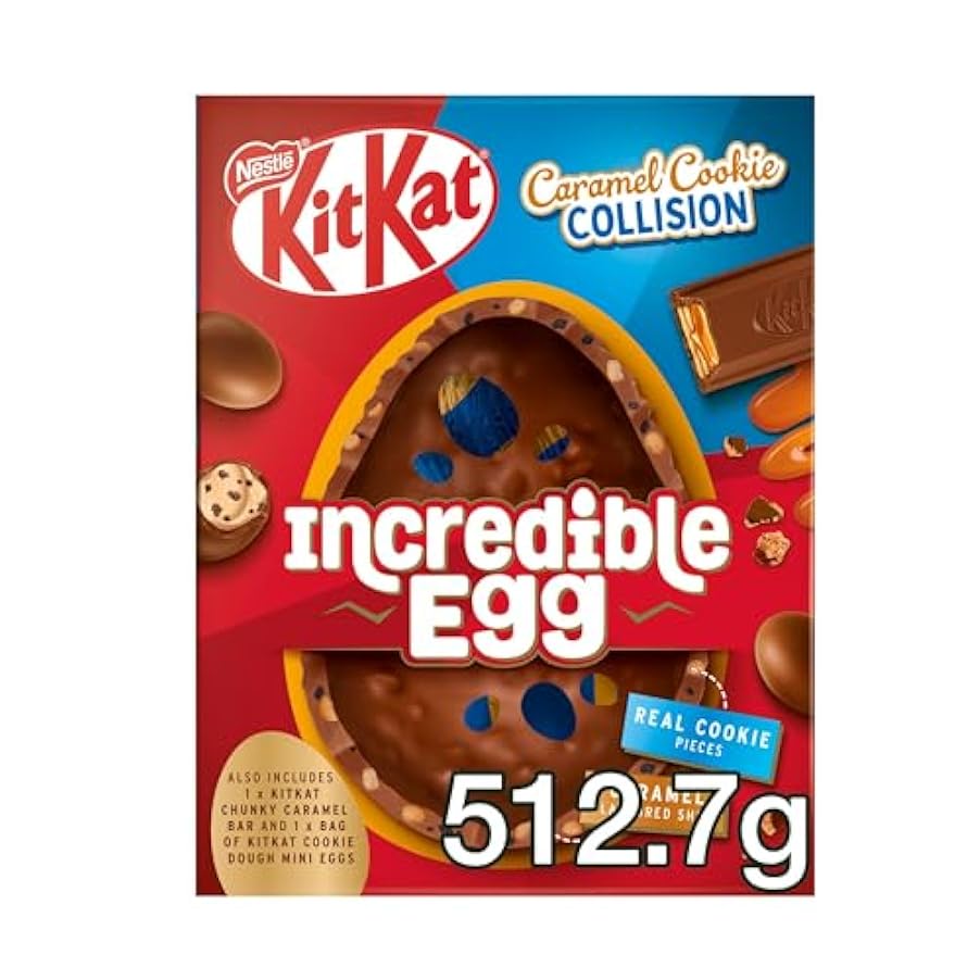KitKat Caramel Cookie Collision Incredibile Uovo 512,7 g 739540623