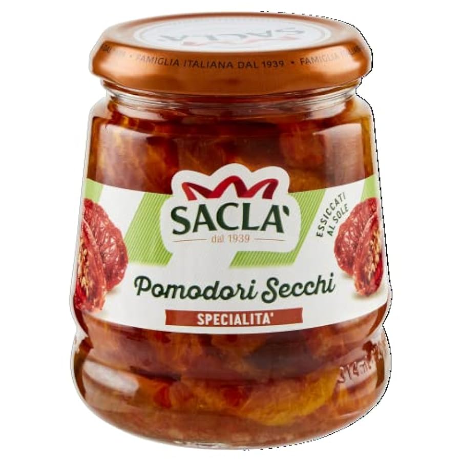 Saclà, Sottoli, Pomodori Secchi, Ricetta Mediterranea, 